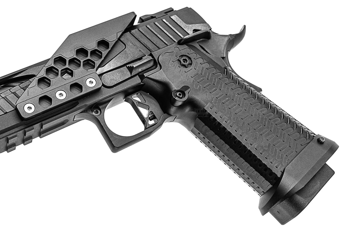 SAVIA CNC Hi-Capa Type 1 Race Gun GBB Pistol Airsoft ( Black )