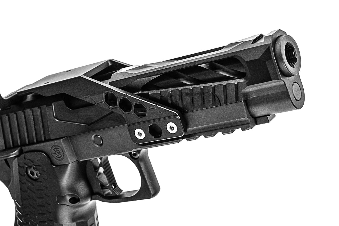 SAVIA CNC Hi-Capa Type 1 Race Gun GBB Pistol Airsoft ( Black )