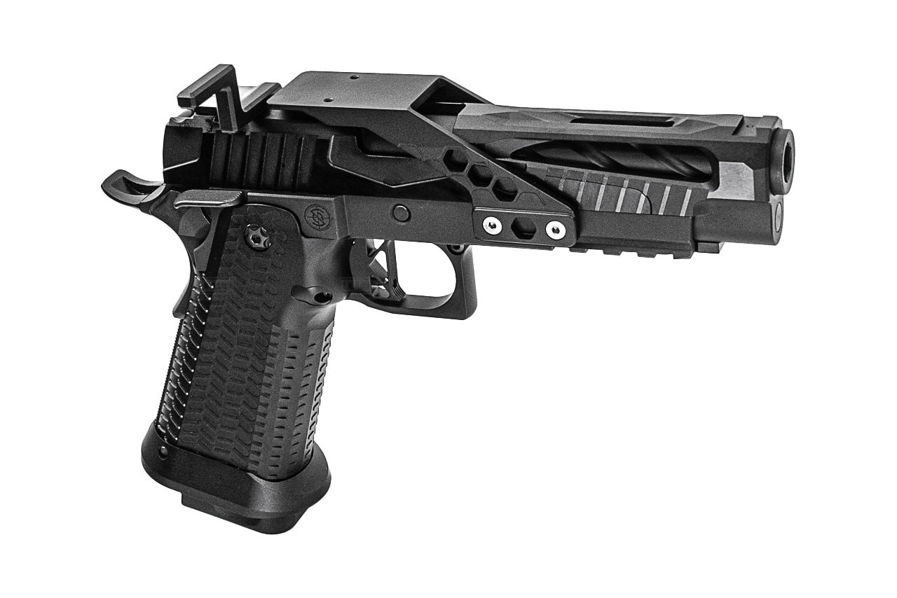 SAVIA CNC Hi-Capa Type 1 Race Gun GBB Pistol Airsoft ( Black )