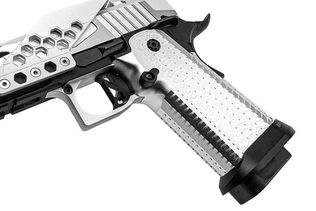 SAVIA CNC Hi-Capa Type 1 Race Gun GBB Pistol Airsoft ( Silver )