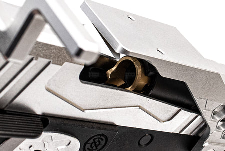 SAVIA CNC Hi-Capa Type 1 Race Gun GBB Pistol Airsoft ( Silver )