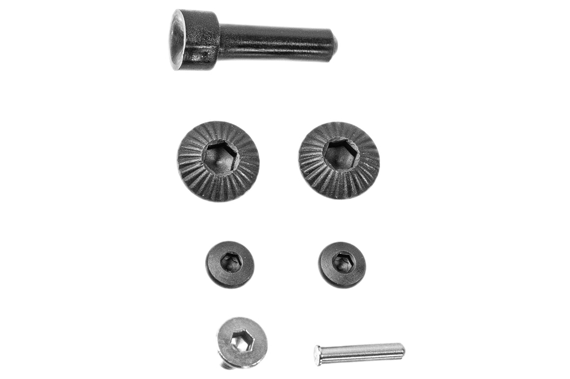 SAVIA CNC Aluminum Type 5 Grip For Marui TM Hi-Capa GBBP Series -Silver