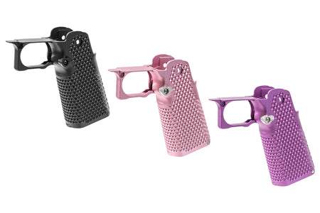 SAVIA CNC Aluminum Type 2 Grip For Marui TM Hi-Capa GBBP Series -Purple