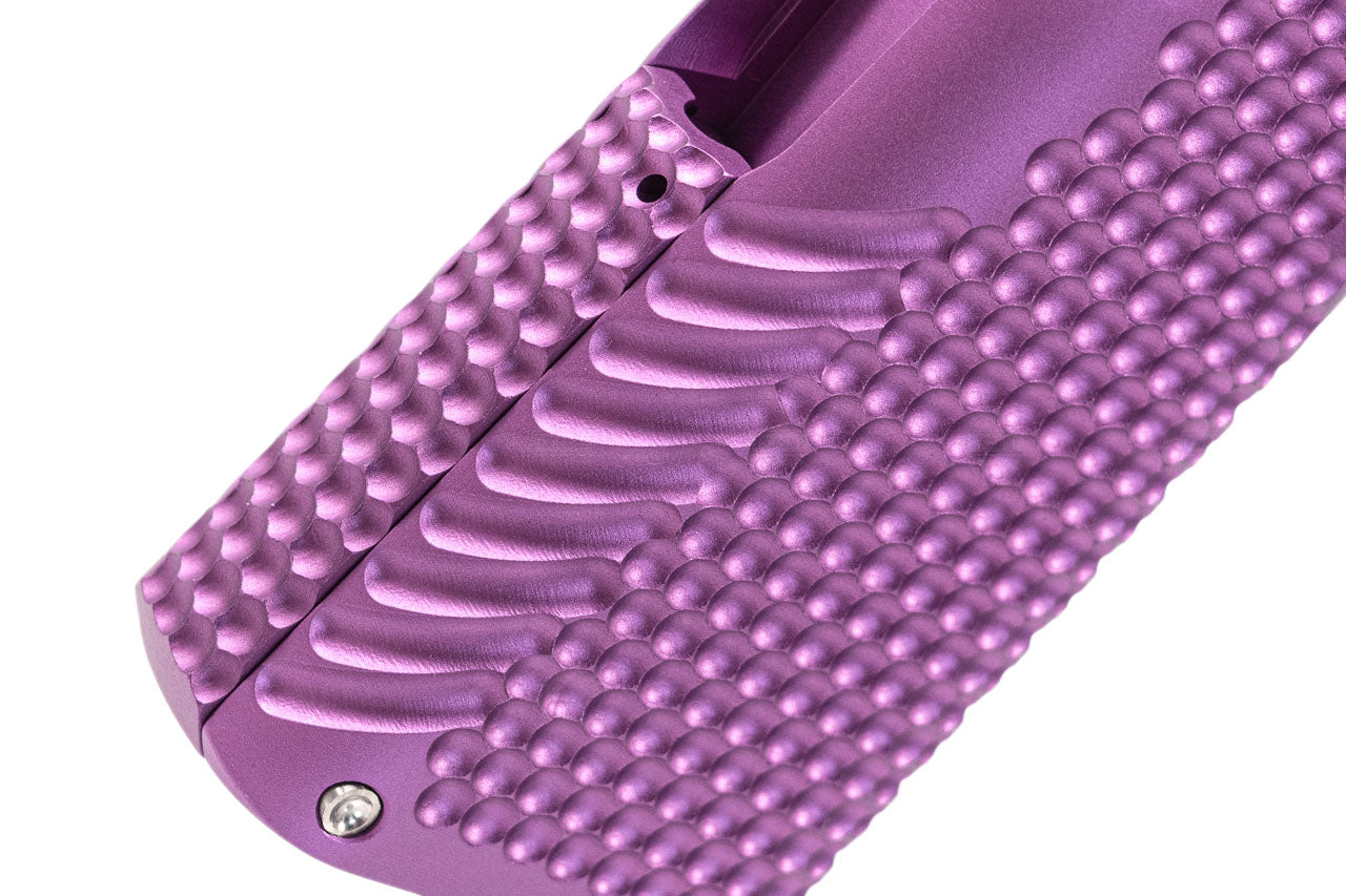 SAVIA CNC Aluminum Type 2 Grip For Marui TM Hi-Capa GBBP Series -Purple