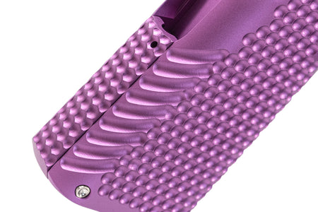 SAVIA CNC Aluminum Type 2 Grip For Marui TM Hi-Capa GBBP Series -Purple