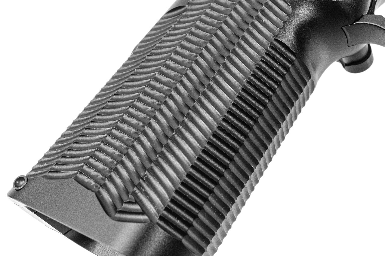 SAVIA CNC Aluminum Type 4 Grip For Marui TM Hi-Capa GBBP Series -Silver