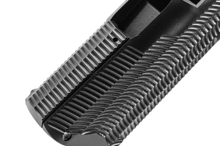 SAVIA CNC Aluminum Type 4 Grip For Marui TM Hi-Capa GBBP Series -Silver