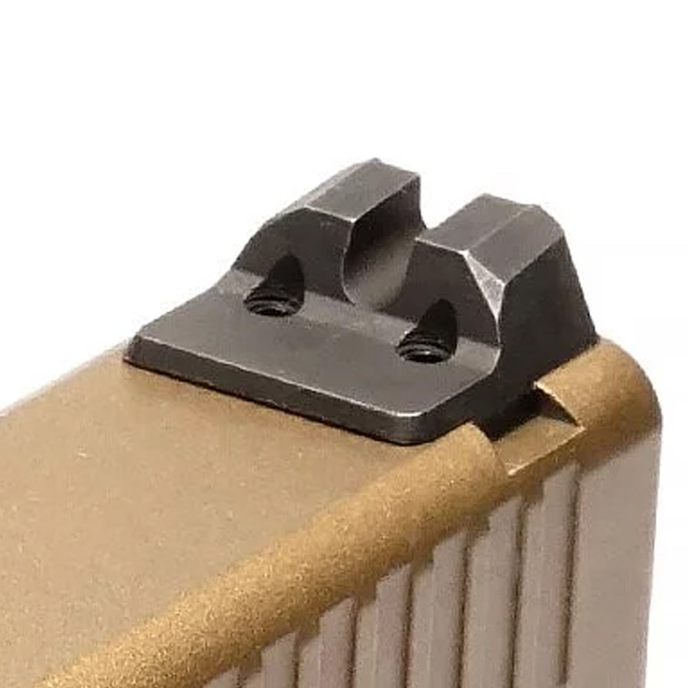 LAV Style Steel Sight Set for Marui / WE G Series / Umarex VFC Glock G19X / G45 / G17 Gen5 / G19 Gen4 Series - TM / WE Spec