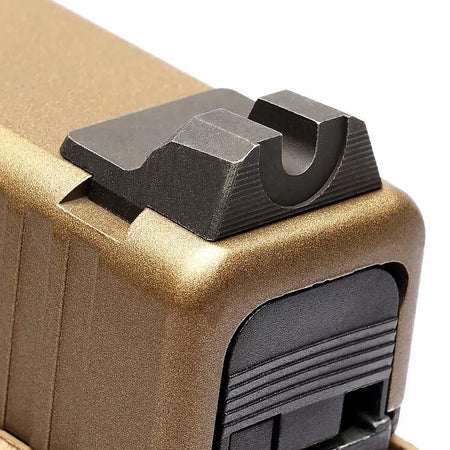 LAV Style Steel Sight Set for Marui / WE G Series / Umarex VFC Glock G19X / G45 / G17 Gen5 / G19 Gen4 Series - TM / WE Spec