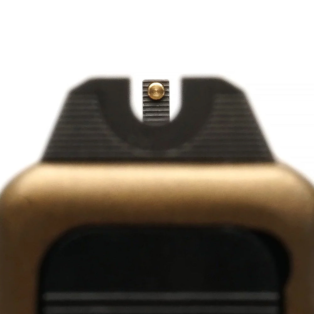 LAV Style Steel Sight Set for Marui / WE G Series / Umarex VFC Glock G19X / G45 / G17 Gen5 / G19 Gen4 Series - TM / WE Spec