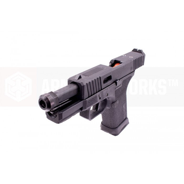 EMG SAI BLU Tier One 2.0 Compact GBB Pistol Airsoft ( Aluminum / Green Gas Type ) ( Black ) #SA-TO2001
