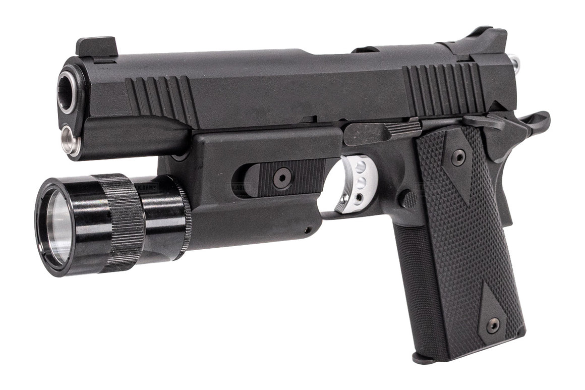 Stark Arms LAPD SWAT Custom II w/ V1911 Flashlight 1911 Type Airsoft GBB Pistol