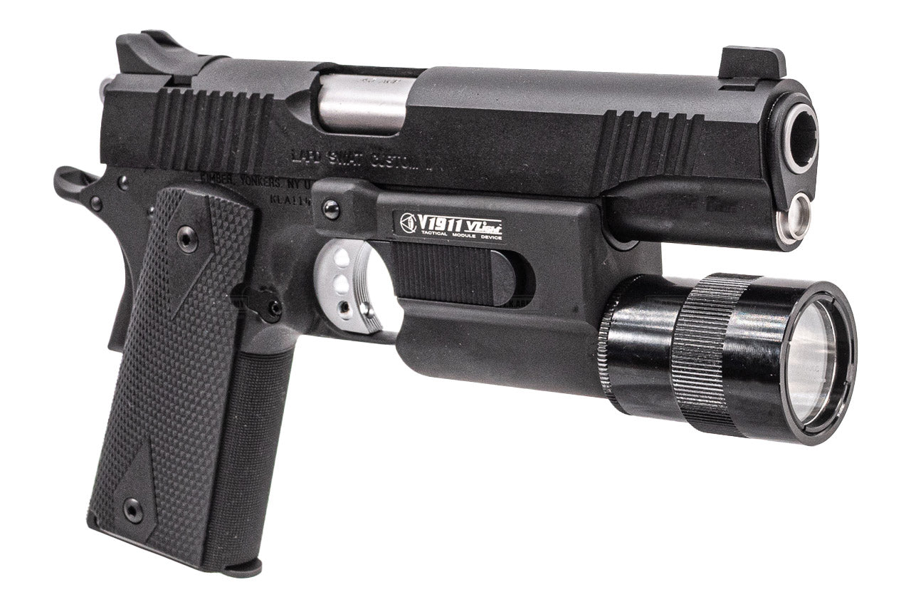 Stark Arms LAPD SWAT Custom II w/ V1911 Flashlight 1911 Type Airsoft GBB Pistol