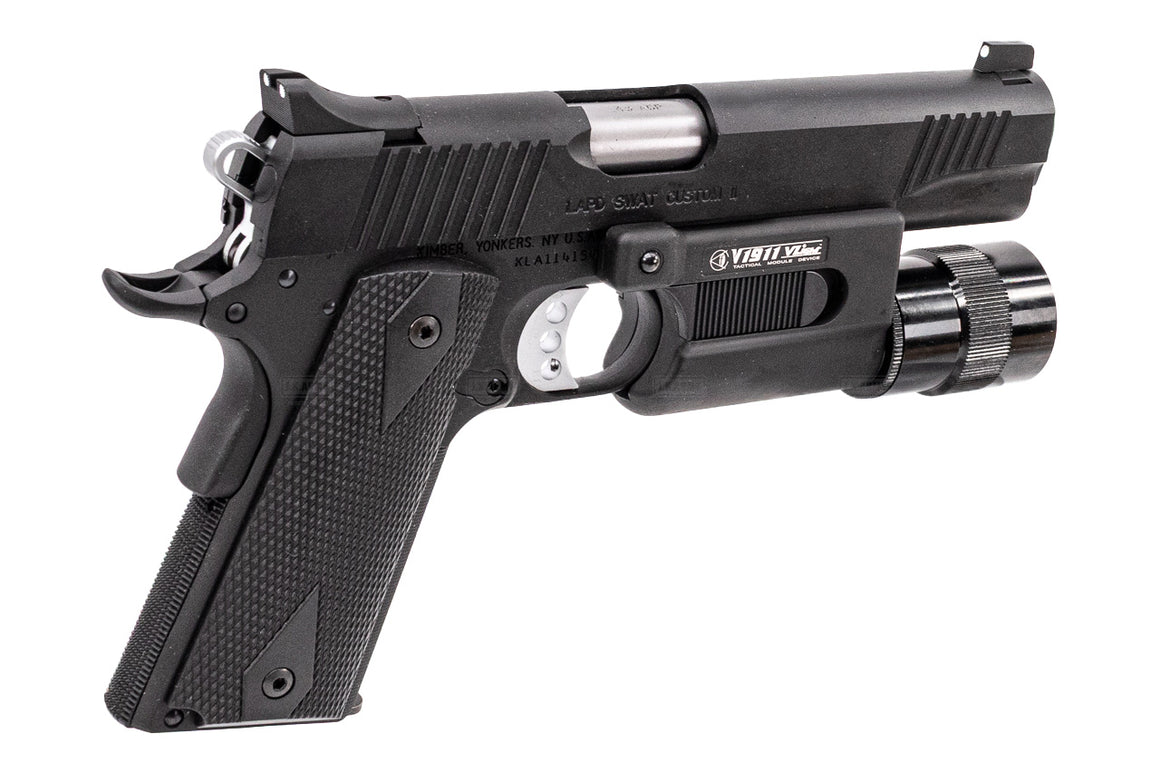 Stark Arms LAPD SWAT Custom II w/ V1911 Flashlight 1911 Type Airsoft GBB Pistol