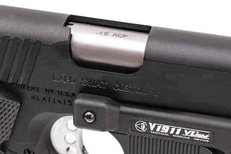 Stark Arms LAPD SWAT Custom II w/ V1911 Flashlight 1911 Type Airsoft GBB Pistol