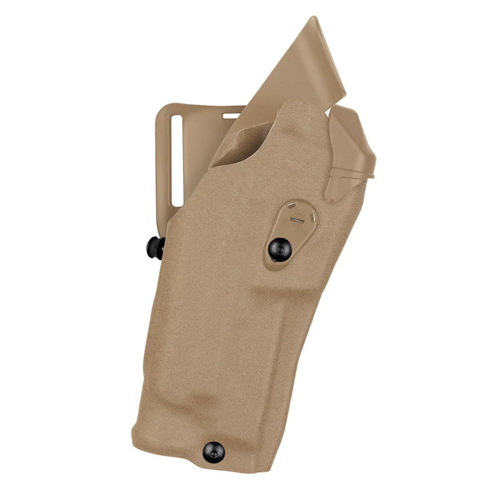Safariland 6390 RDS ALS Mid-Ride Level I Retention Duty Holster for Glock 17 / 22 / MOS Gen 1-4 with SF X300 / M3 / TLR-1 / APL Flashlight ( RMR / Docter Optic )-Olive Drab-RIGHT