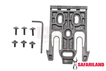 Safariland Model 6004-19 Quick Locking System Holster Fork ( QLS 19 ) ( Black )