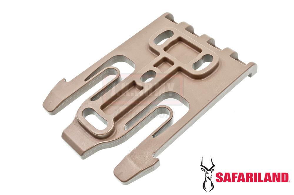 Safariland Model 6004-19 Quick Locking System Holster Fork ( QLS 19 ) ( FDE )