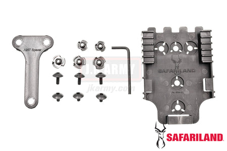 Safariland Model 6004-22 Quick Locking System - Receiver Plate ( QLS 22 ) ( Black )