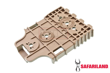 Safariland Model 6004-22 Quick Locking System - Receiver Plate ( QLS 22 ) ( FDE )