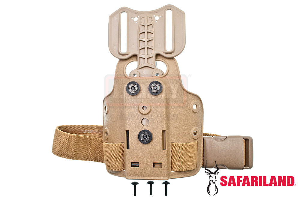 Safariland Model 6004-25 Single Strap Leg Shroud with Drop Flex Adapter ( DFA )-55