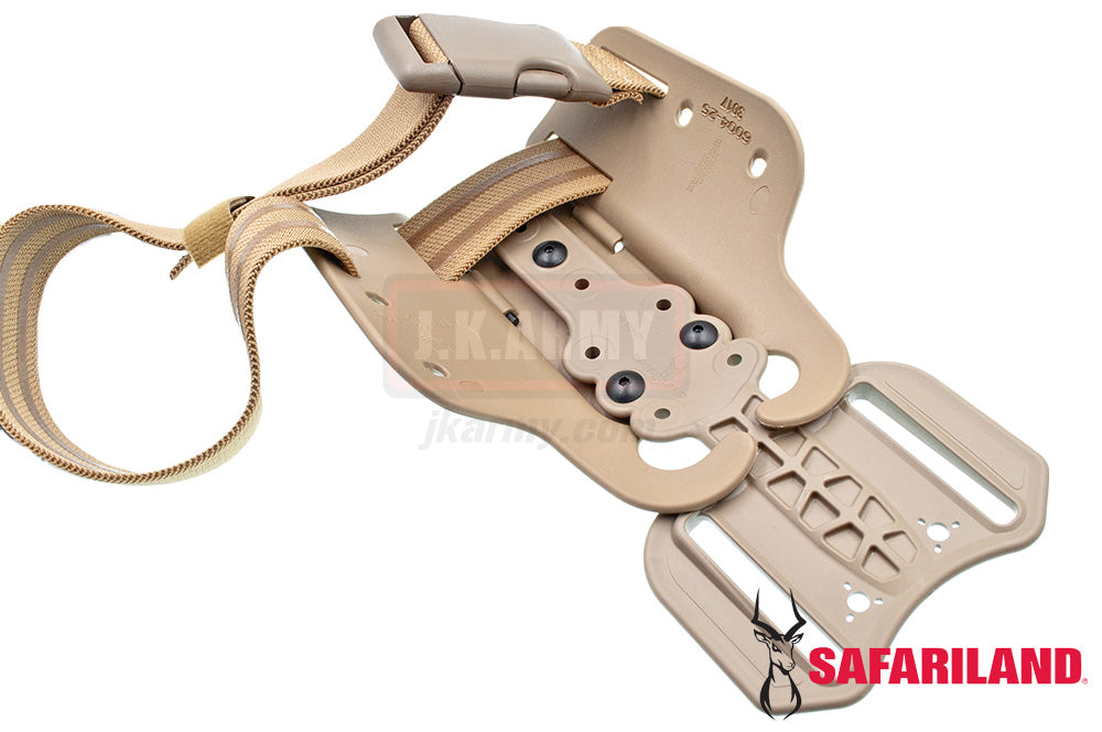 Safariland Model 6004-25 Single Strap Leg Shroud with Drop Flex Adapter ( DFA )-55