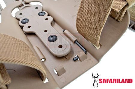 Safariland Model 6004-25 Single Strap Leg Shroud with Drop Flex Adapter ( DFA )-55