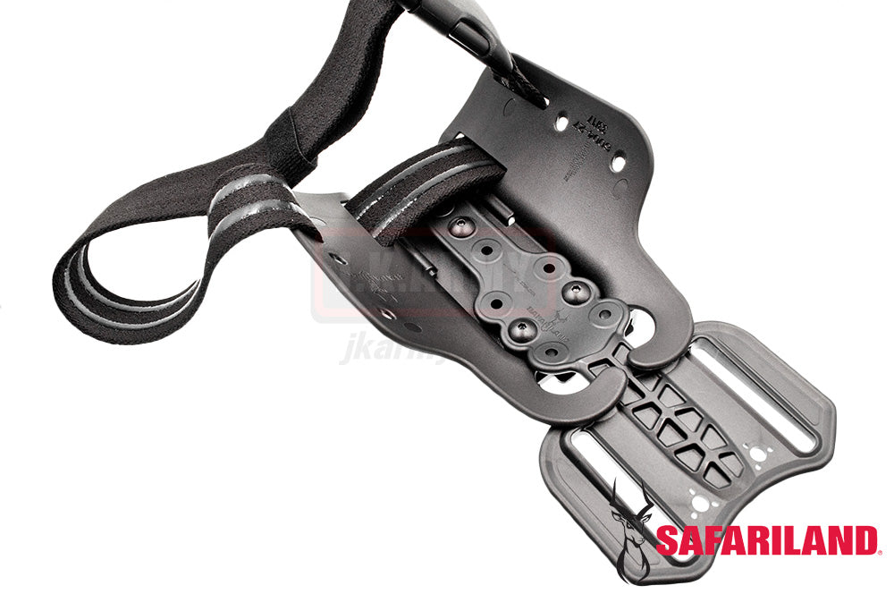 Safariland Model 6004-27 Single Strap Leg Shroud with Drop Flex Adapter ( DFA ) & QLS 22-FDE