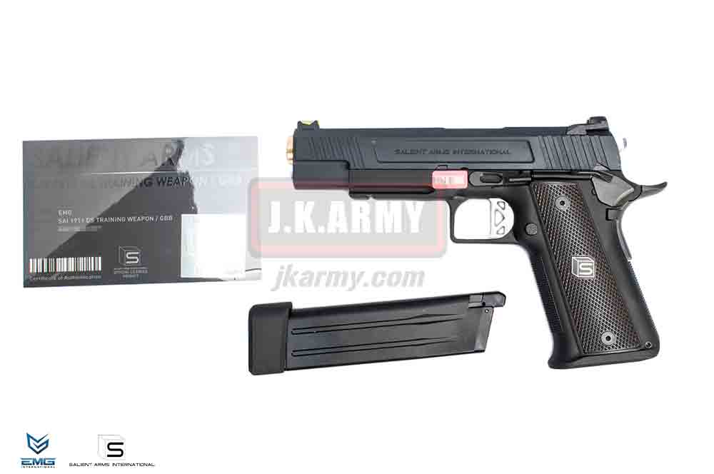 EMG SAI 2011 DS Hi-Capa 5.1 Airsoft GBB Pistol ( BK )