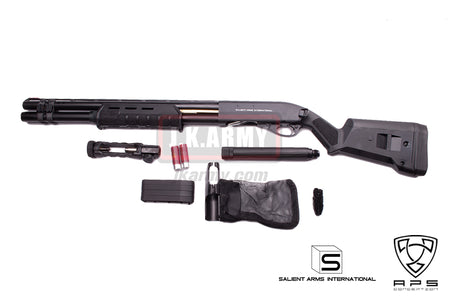 APS EMG SAI CAM870 Co2 Magnum Shell Shotgun Airsoft ( Licensed by SALIENT ARMS INTERNATIONAL ) ( SAI M870 )