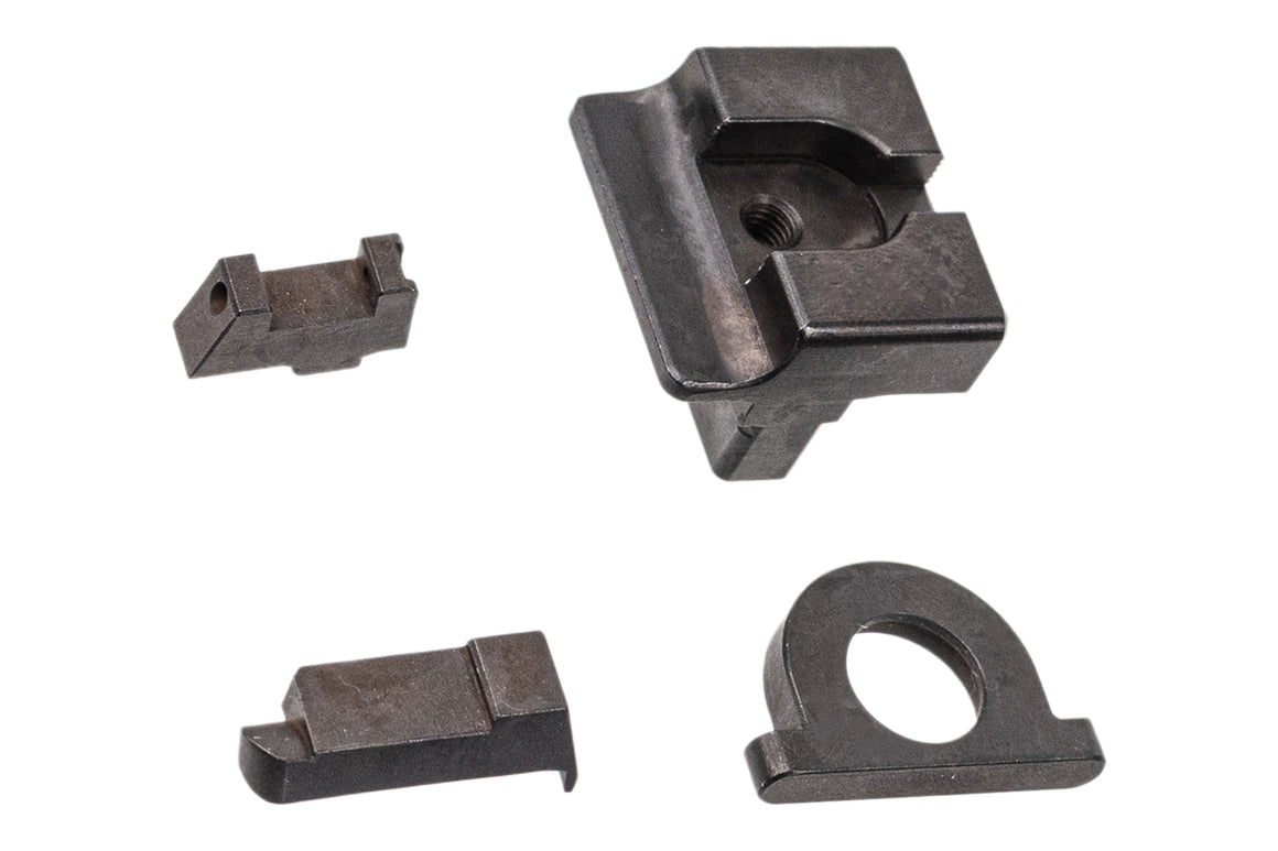 SAT CNC Steel G34 Loki Style Slide Set with Compensator For Marui TM G17 / G34 GBBP Series -Black