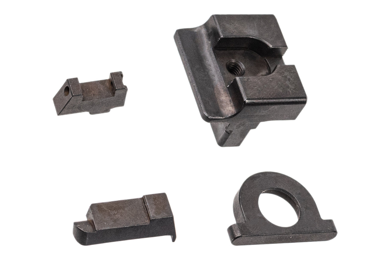 SAT CNC Steel G34 Loki Style Slide Set with Compensator For Marui TM G17 / G34 GBBP Series -Black