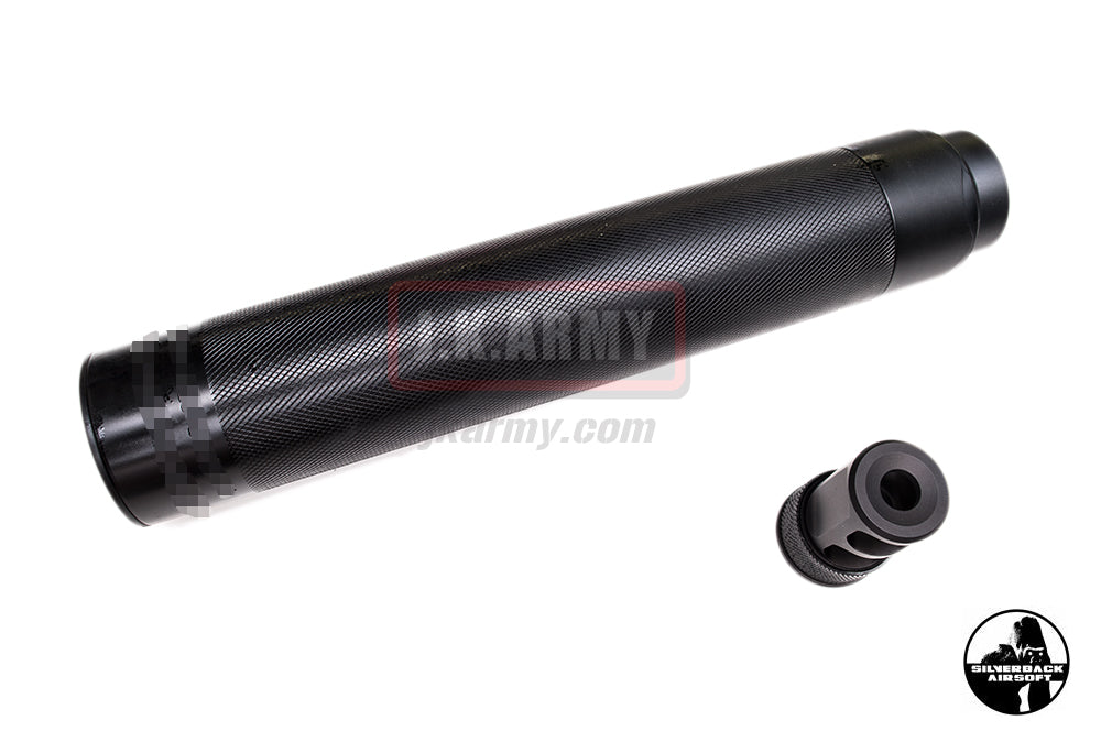 Silverback Airsoft DTSS .338 Dummy Suppressor / Barrel Extension W/ Muzzle Brake