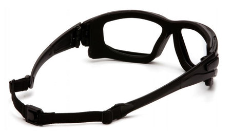 Pyramex I-Force Safety Glasses Black Frame with Clear Anti-Fog Lens ( SB7010SDT ) ( I Force )