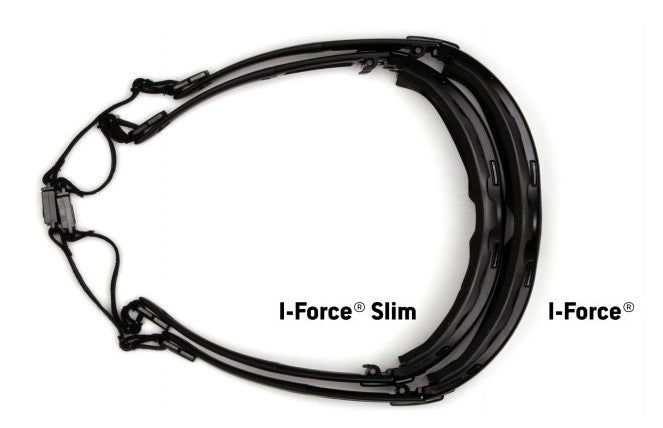 Pyramex I-Force Safety Glasses Black Frame with Clear Anti-Fog Lens ( SB7010SDT ) ( I Force )