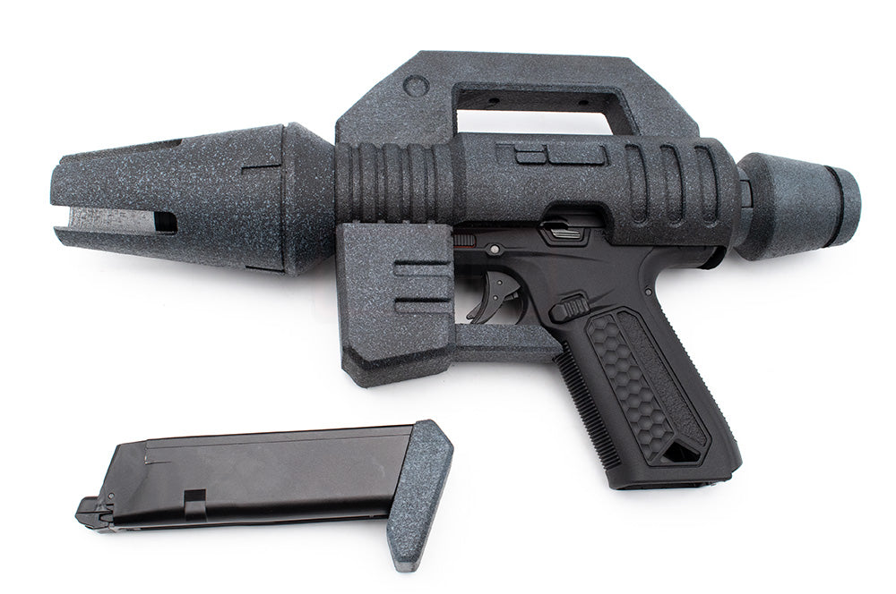 Show Guns GM MS RGM-79 Style Beam Spray Gun Kit for AAP01 GBB Pistol ( Black )