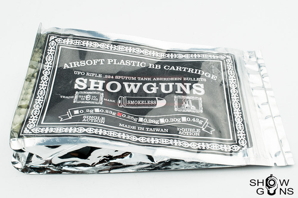 Show Guns 0.25g 6 mm Tracer BB Green 2000Rds