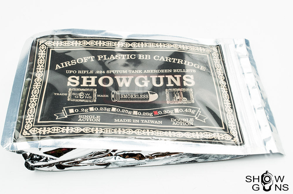 Show Guns 0.30g 6 mm Tracer BB Green 2000Rds