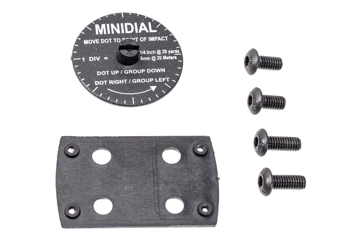 SHIELD Sights RMSw Reflex Minisight Waterproof Red Dot Sight