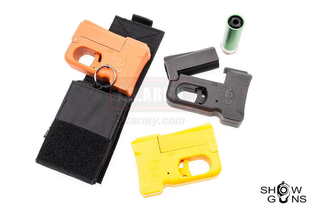 Show Guns ESC Gas BBs Emergency Shotshell Carrie-Yellow