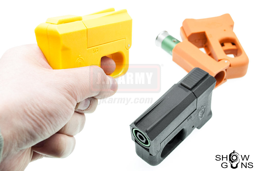 Show Guns ESC Gas BBs Emergency Shotshell Carrie-Yellow