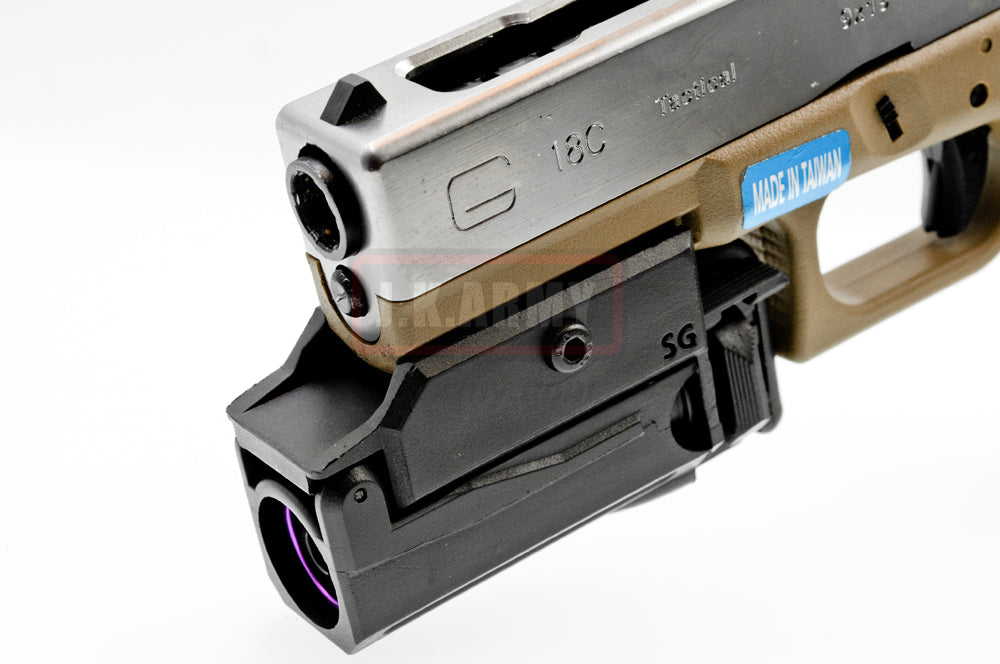 Show Guns SG Tactical 20mm Grenade Launcher ( BK ) extra 2pcs PPS Gas Metal Shell ( Kit A )