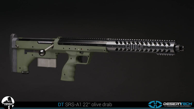Silverback SRS A1 Bullpup Sniper - OD ( 22" Std. Barrel, Desert Tech Licensed )