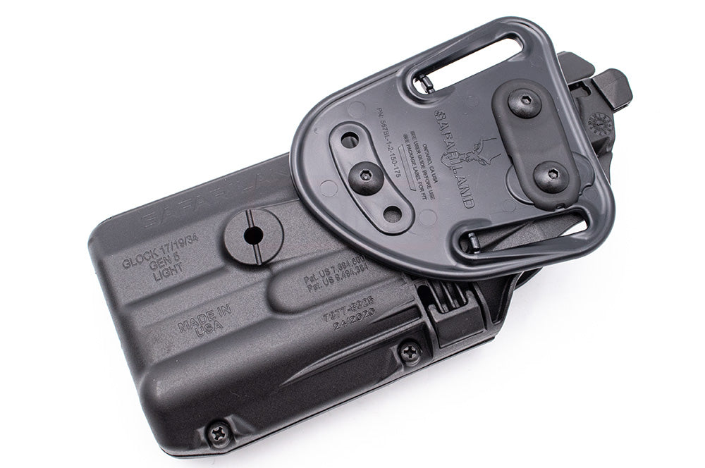 Safariland Model 7377 8325 ALS Holster for Glock 17 , 22 Gen 1-5 with SF X300 / M3 / TLR-1 / APL Flashlight-Dark Earth ( DE )