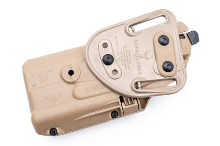 Safariland Model 7377 8325 ALS Holster for Glock 17 , 22 Gen 1-5 with SF X300 / M3 / TLR-1 / APL Flashlight-Dark Earth ( DE )