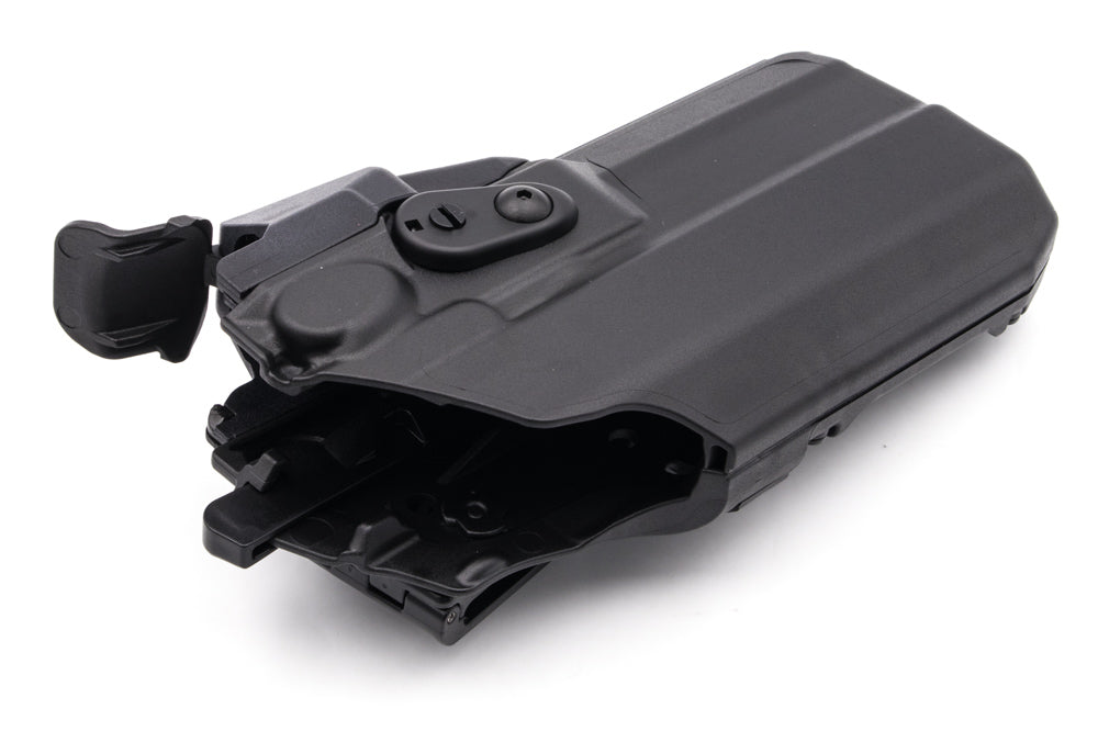 Safariland Model 7379 RDS 8325 ALS Holster for Glock 17 , 22 Gen 1-5 with SF X300 / M3 / TLR-1 / APL Flashlight ( RMR )-Dark Earth ( DE )