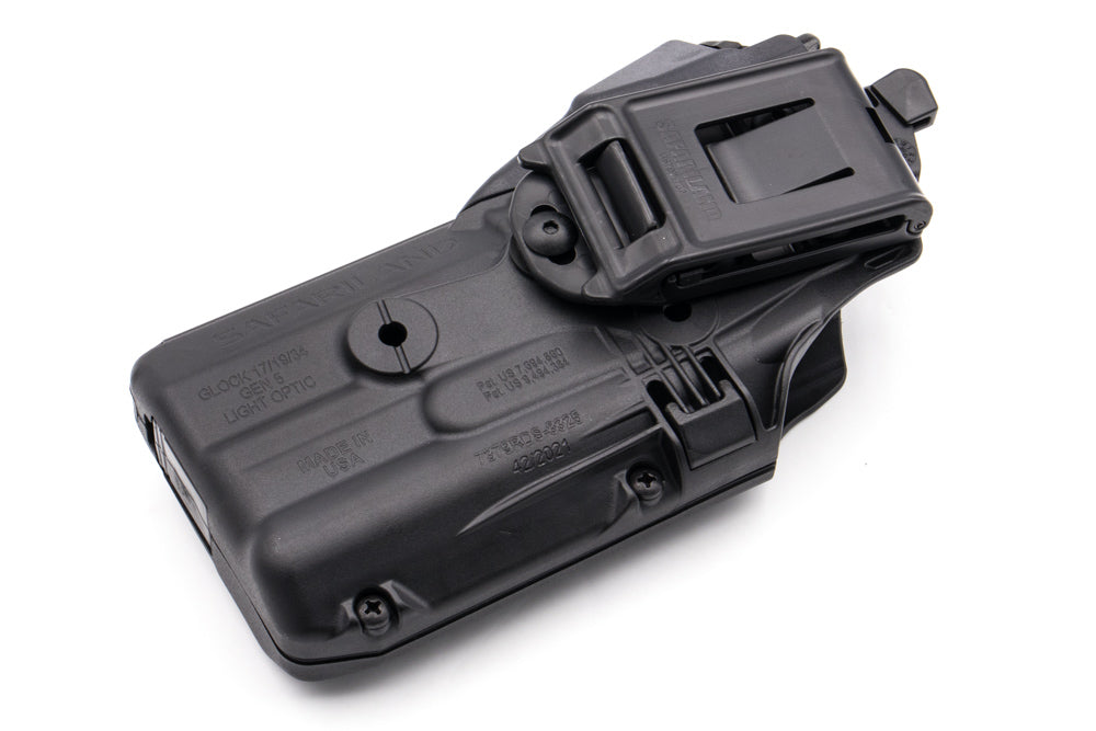 Safariland Model 7379 RDS 8325 ALS Holster for Glock 17 , 22 Gen 1-5 with SF X300 / M3 / TLR-1 / APL Flashlight ( RMR )-Dark Earth ( DE )