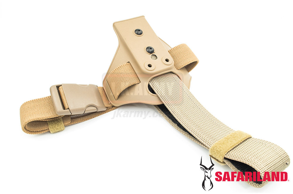 Safariland Model 6004-110 Lightweight Leg Shroud ( FDE/BRN )