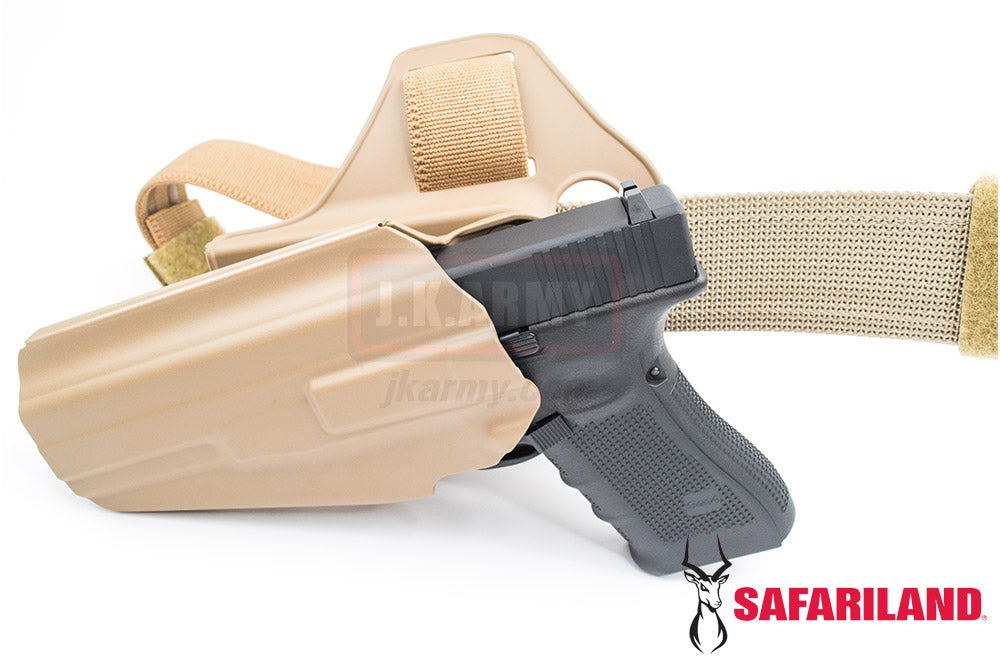 Safariland Model 6004-110 Lightweight Leg Shroud ( FDE/BRN )