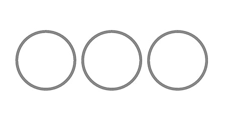 Alpha Pipe Tube Cap & Barrel Nut Precision Washers ( 0.05, 0.1, 0.2 ) for M4 Series PTW